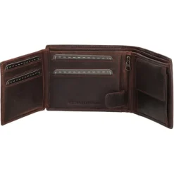 Clearance Hide & Stitches Japura Wallet darkbrown