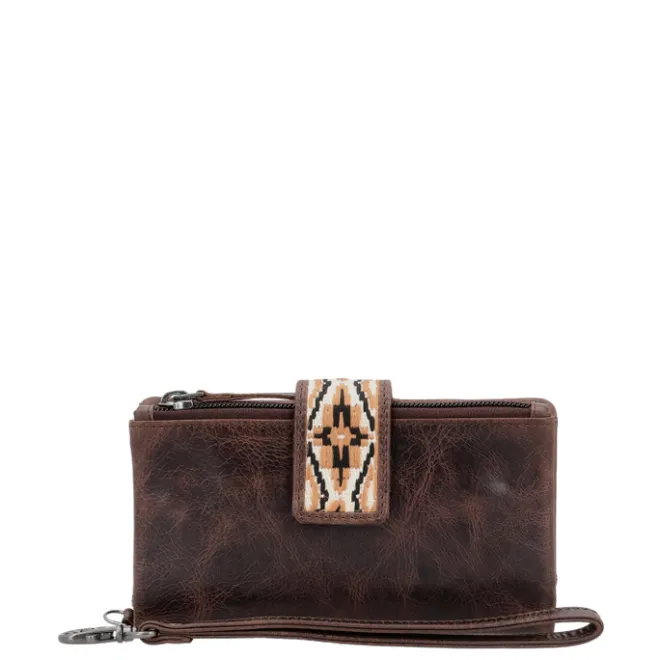 Hide & Stitches Next Navajo Wallet darkbrown