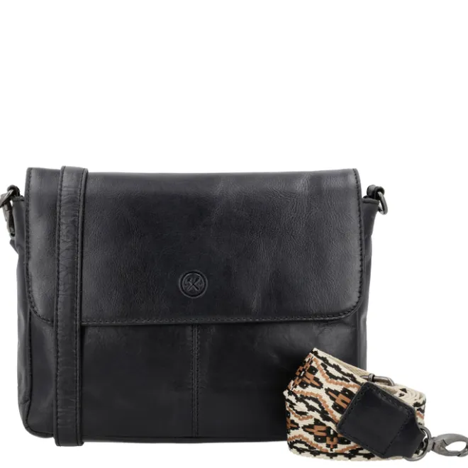 Clearance Hide & Stitches Next Navajo Shoulderbag black