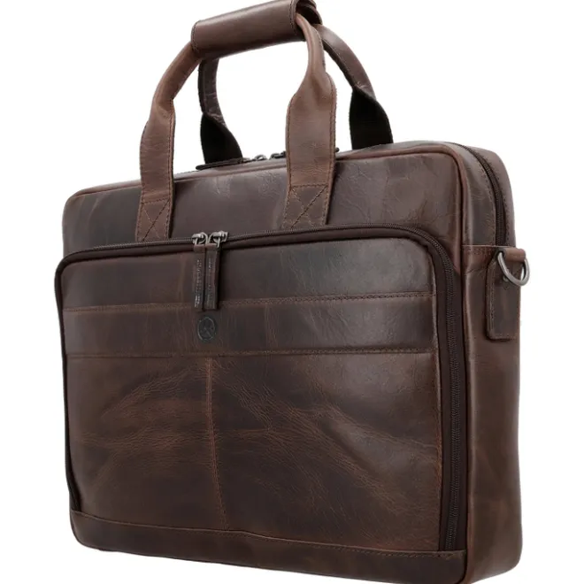 New Hide & Stitches Next Navajo Laptopbag darkbrown