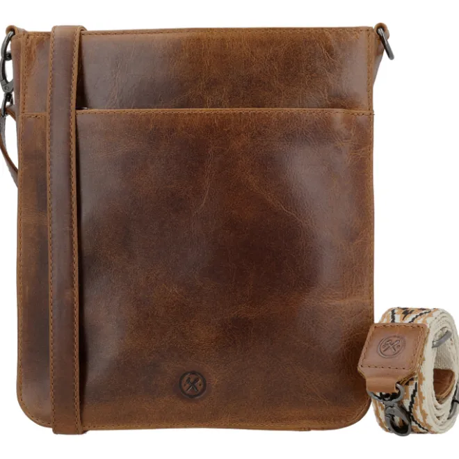 New Hide & Stitches Next Navajo Shoulderbag brown
