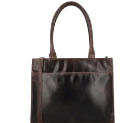 Hot Hide & Stitches Next Navajo Laptopbag darkbrown