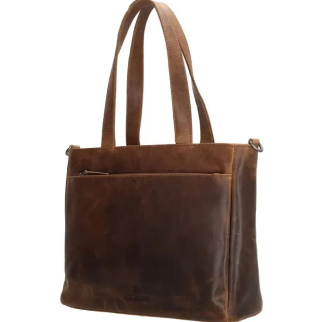 Hot Hide & Stitches Next Navajo Handbag brown