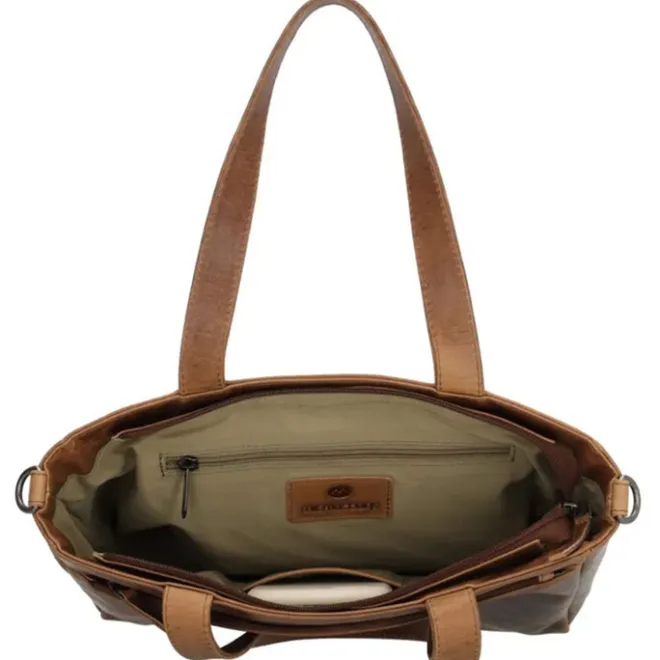 Hot Hide & Stitches Next Navajo Handbag brown