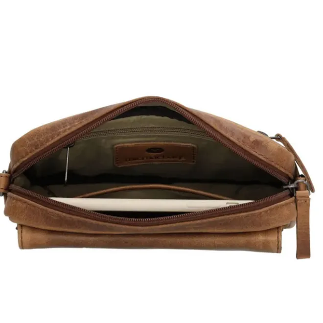 New Hide & Stitches Next Navajo Shoulderbag 22351 brown