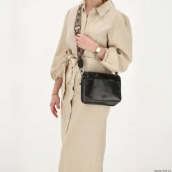 Hide & Stitches Next Navajo Shoulderbag black