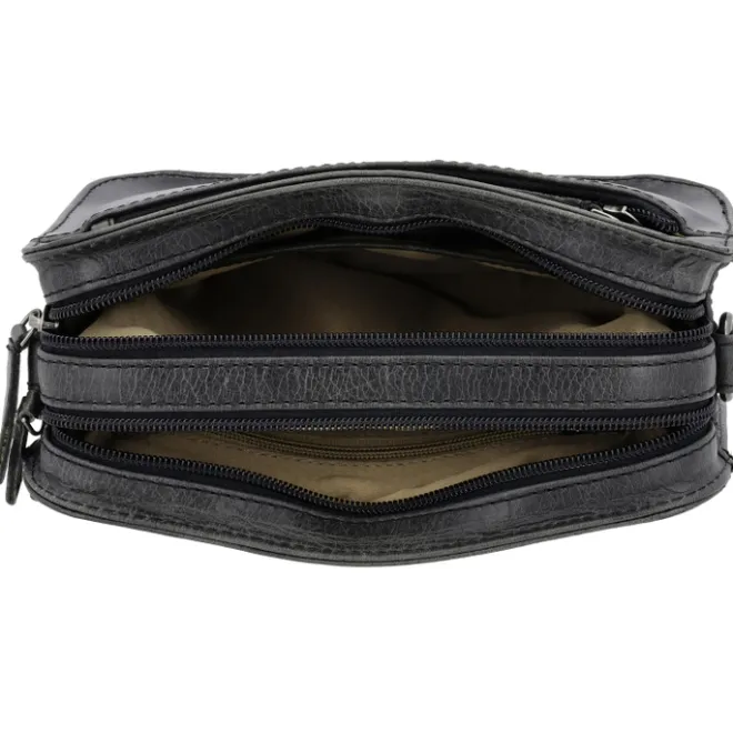 Hide & Stitches Next Navajo Shoulderbag black
