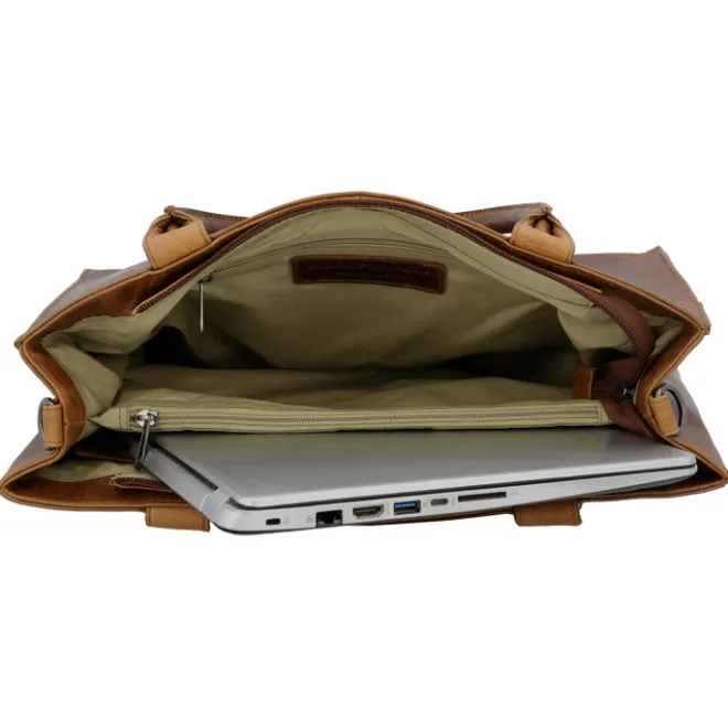 New Hide & Stitches Next Navajo Laptopbag brown