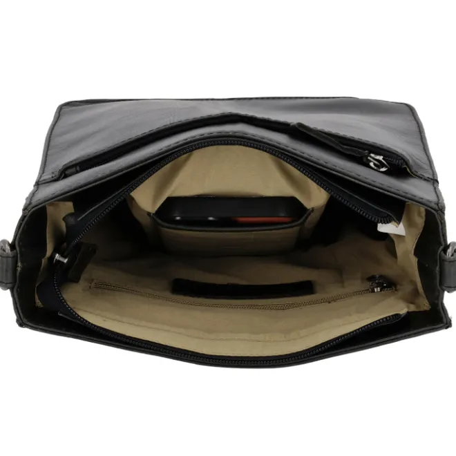 New Hide & Stitches Next Navajo Shoulderbag black
