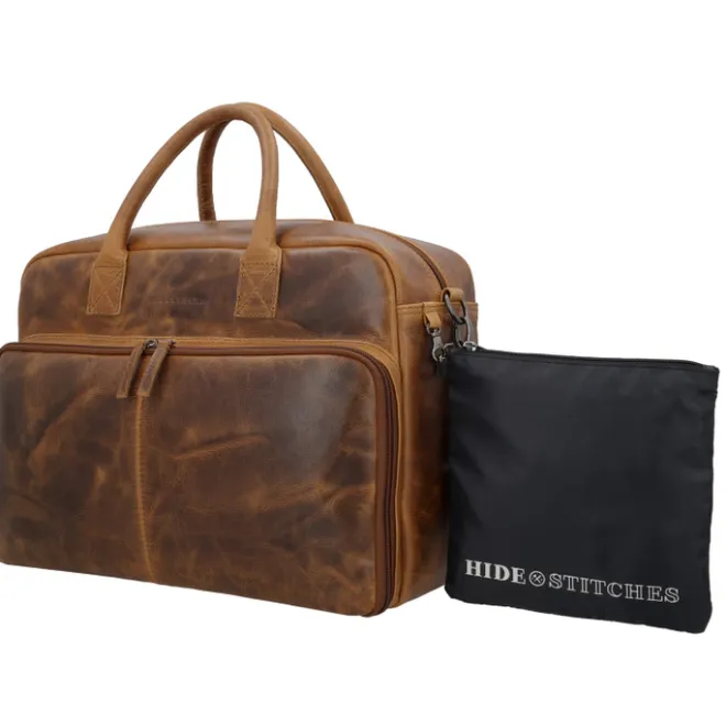New Hide & Stitches Next Navajo Diaperbag brown
