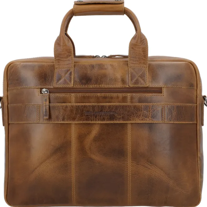 Online Hide & Stitches Next Navajo Laptopbag brown