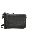 Online Hide & Stitches Paint Rock Crossover Shoulderbag Flap black