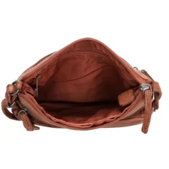 New Hide & Stitches Paint Rock Shoulderbag cognac