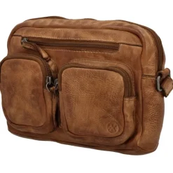 New Hide & Stitches Paint Rock Shoulderbag cognac