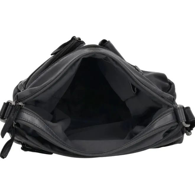 Online Hide & Stitches Paint Rock Shoulderbag black