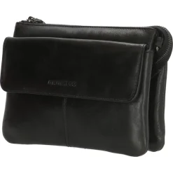 Best Hide & Stitches Porto Crossbody Tas zwart