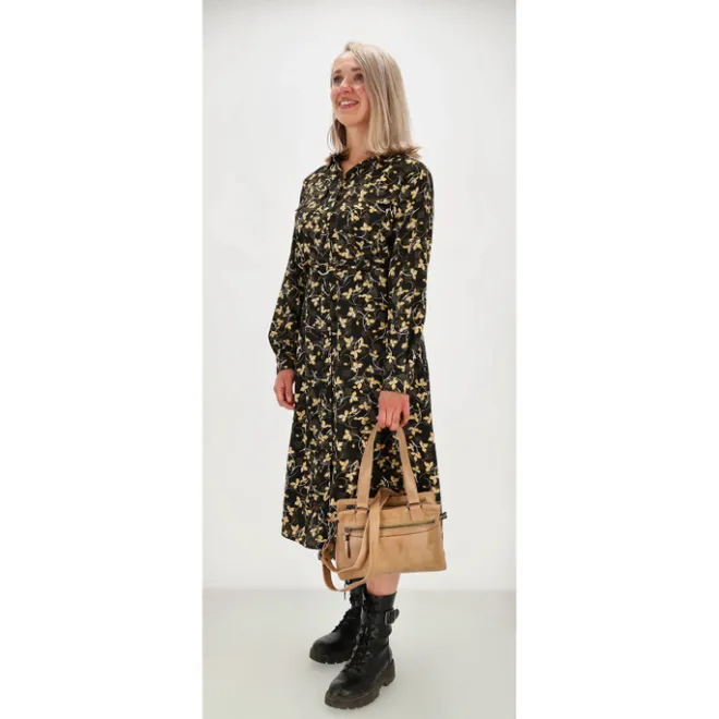 Outlet Hide & Stitches Porto Handtas taupe