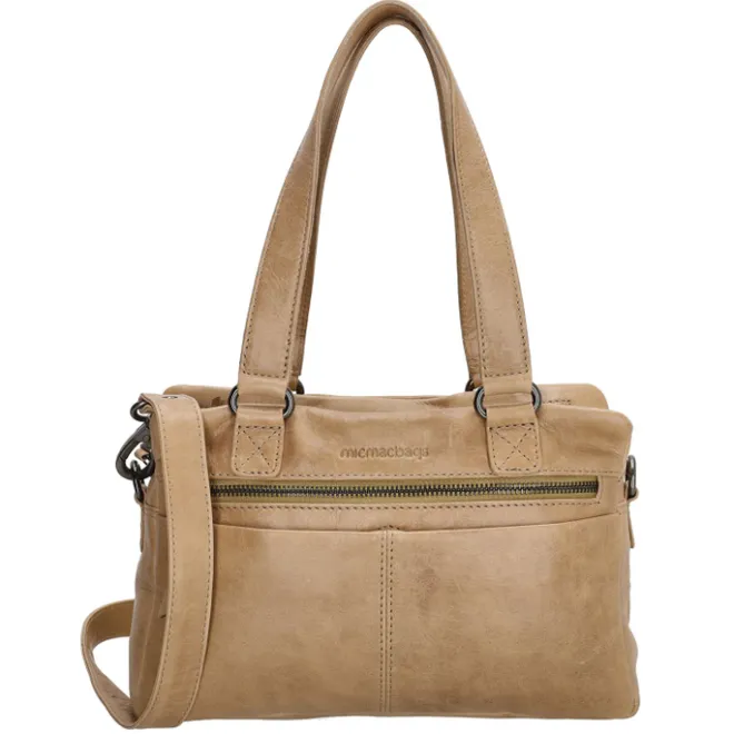 Outlet Hide & Stitches Porto Handtas taupe