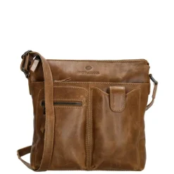 Clearance Hide & Stitches Porto Schoudertas bruin
