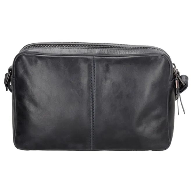 Hide & Stitches Porto Schoudertas II donker navy