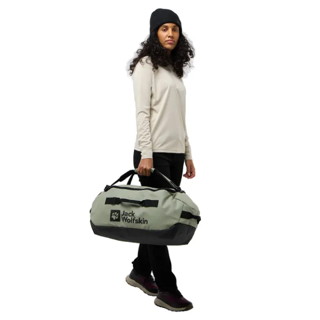 Discount Jack Wolfskin All-In Duffle 45 mint leaf