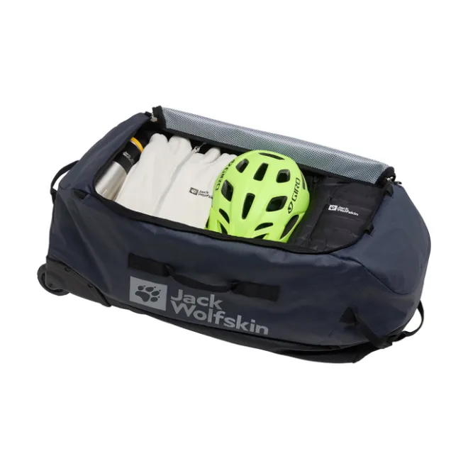 Discount Jack Wolfskin All-In Duffle Wheeler 90 midnight sky