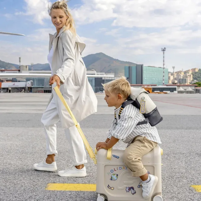 New Jetkids by Stokke BedBox Kindertrolley moonglow white