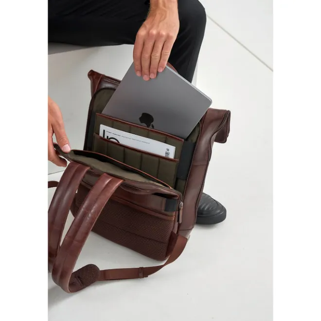 Hot Jost Lund Messenger Backpack brown