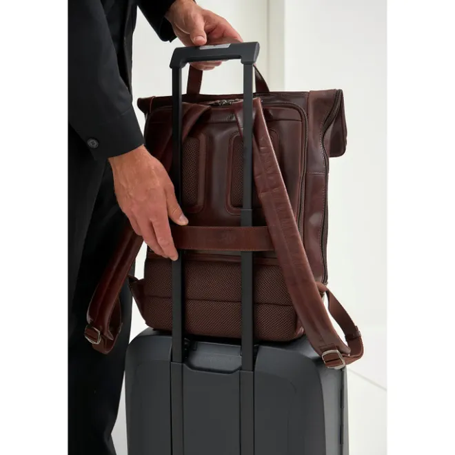 Hot Jost Lund Messenger Backpack brown