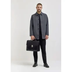 New Jost Skagen Briefcase 2 Comp. black