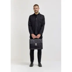 New Jost Skagen Briefcase 2 Comp. black