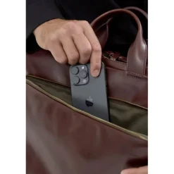 Best Jost Skagen Businessbag 2 Comp. brown