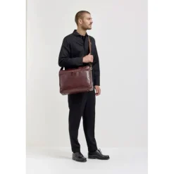 Best Jost Skagen Businessbag 2 Comp. brown
