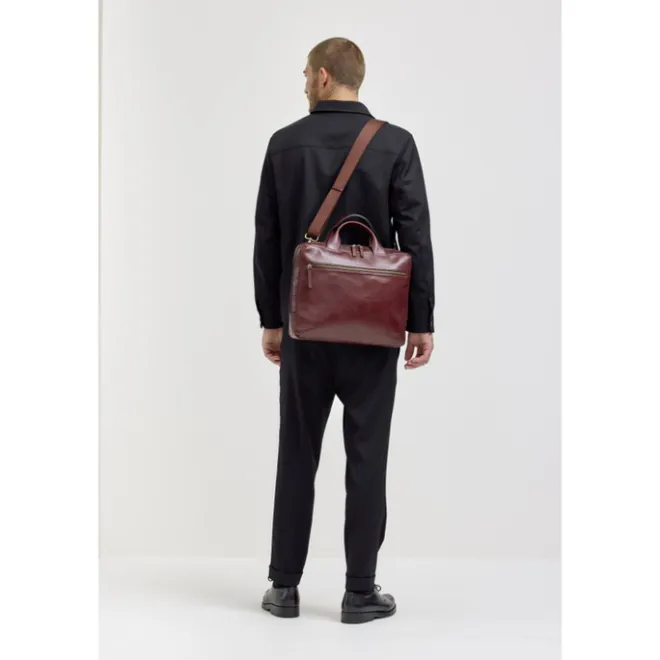 Jost Skagen Businessbag 1 Comp. brown