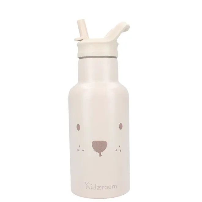 Sale Kidzroom Beary Excited Bottle 350 ML beige