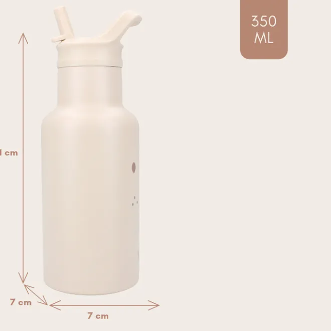 Sale Kidzroom Beary Excited Bottle 350 ML beige