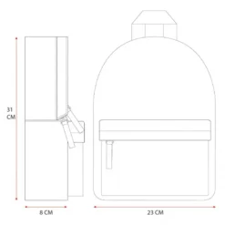 Hot Kidzroom Paris Sweet Cuddles Backpack sand