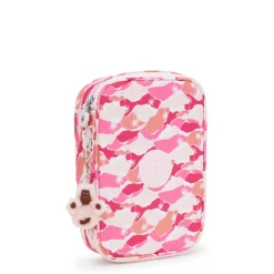 Sale Kipling 100 Pens pink palm