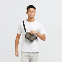 Discount Kipling Abanu green moss