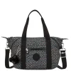 Kipling Art M prt ac geo feather