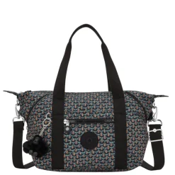 Kipling Art M prt ac geo feather