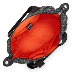 Kipling Art M prt ac geo feather