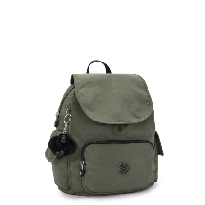 Clearance Kipling City Pack Backpack S green moss