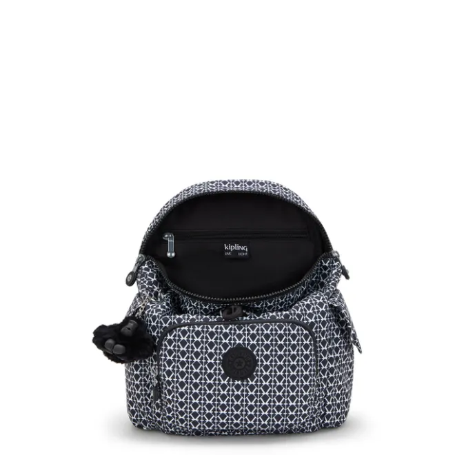 Hot Kipling City Pack Mini Backpack signature print