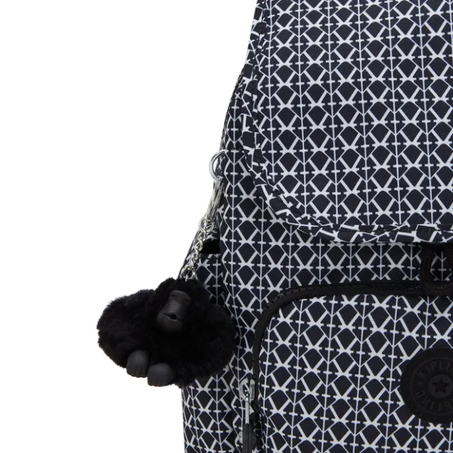 Hot Kipling City Pack Mini Backpack signature print