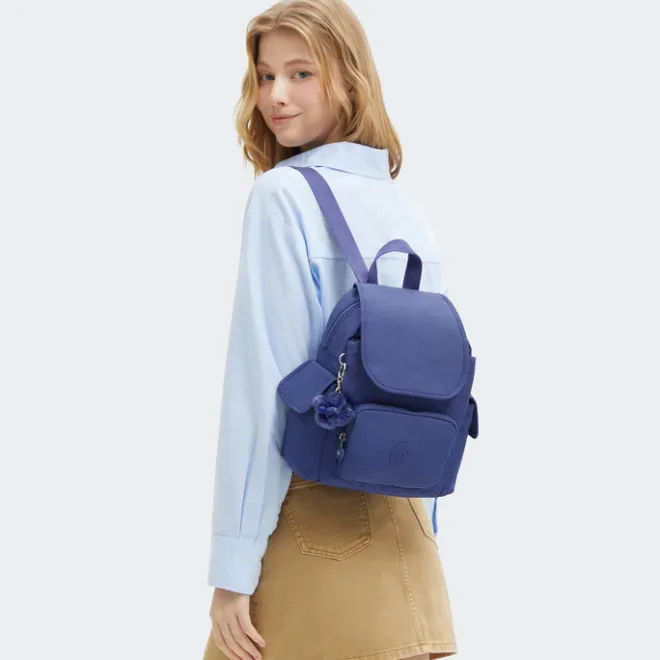 Online Kipling City Pack Mini Backpack ocean blue