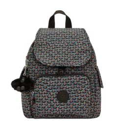 Hot Kipling City Pack Mini prt ac geo feather