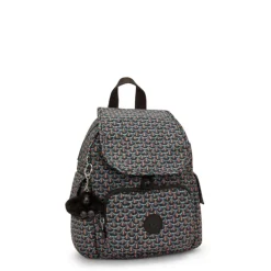 Hot Kipling City Pack Mini prt ac geo feather