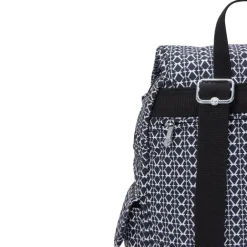 Hot Kipling City Pack S Backpack signature print