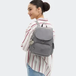 Best Kipling City Pack S inviting grey